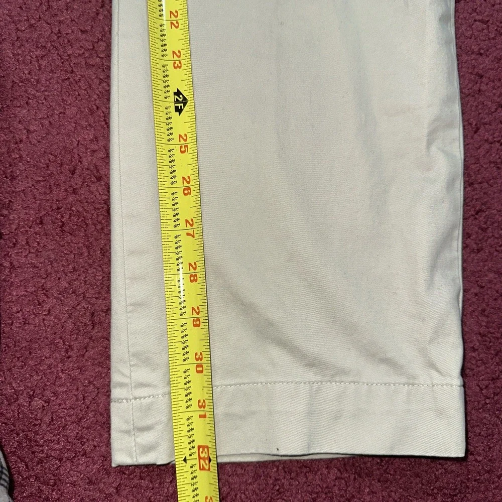 Polo Ralph Lauren Pants Mens 36/32 Beige Stretch Straight Fit Chino Classic